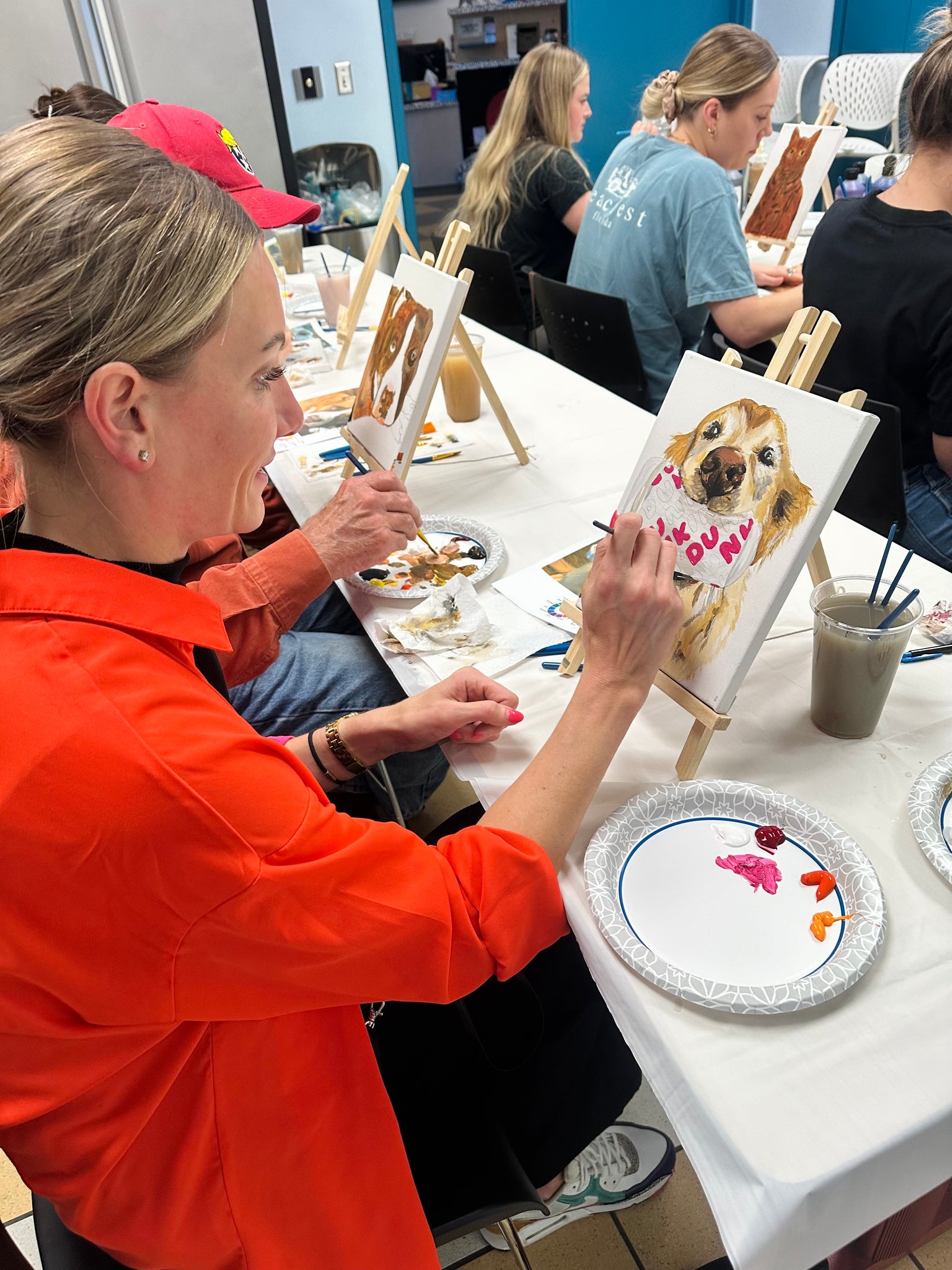 Paint Your Pet's Portrait, Sun., 4/6/25 benefiting N.H.A., 4:30pm